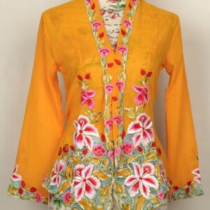 Nyonya Kebaya (XS) - no buttons (top only) - NKXSORG001 (WDS)