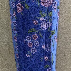 welovekebaya Sarong Skirt With Side Zip (XXL) - SRXXLDKBLU001