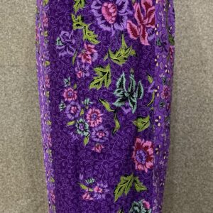 welovekebaya Sarong Skirt With Side Zip (XL) - SRXLPurple003