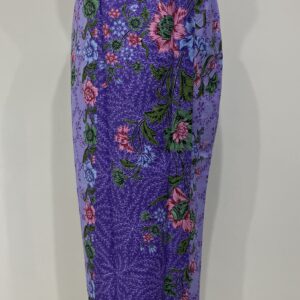 welovekebaya Sarong Skirt With Side Zip (XL) - SRXLPurple008