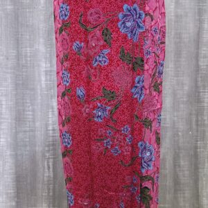 welovekebaya Sarong Skirt With Side Zip (S)-SRSPINK007