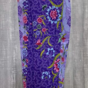 welovekebaya Sarong Skirt With Side Zip (S) - SRSPurple002