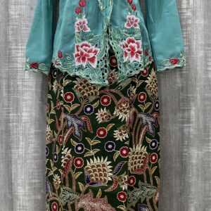 welovekebaya Nyonya Kebaya Set (10 Years Old) - KBK10TURQ002