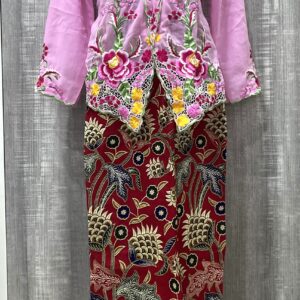 welovekebaya Nyonya Kebaya Set (10 Years Old) - KBK10Pink001
