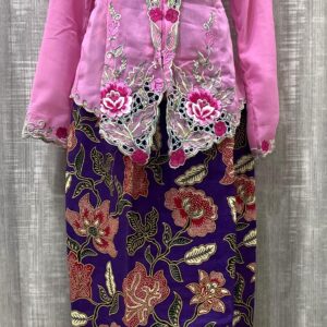 welovekebaya Nyonya Kebaya Set  (12 Years Old) -  KBK12pink004