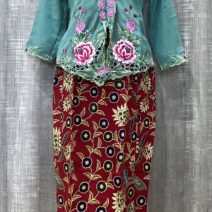 welovekebaya Kid Kebaya Set (6 Years Old) - KBK6yrsTURQ001