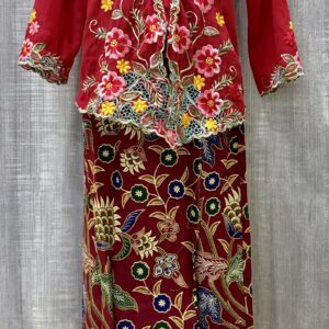welovekebaya Kid Kebaya Set (6 Years Old) - KBK6yrsRED001