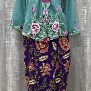 welovekebaya Nyonya Kebaya Set (8 Years Old) - KBK8TURQ002