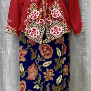 welovekebaya Nyonya Kebaya Set  (12 Years Old) -  KBK12RED001