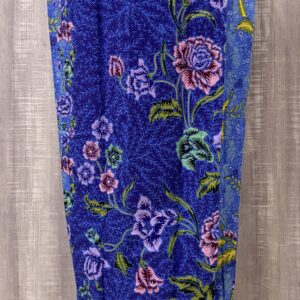 welovekebaya Sarong Skirt With Side Zip (M) - SRMdblue003