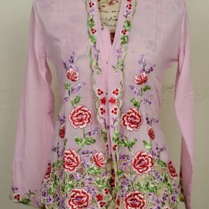 Welovekebaya Nyonya Kebaya (XS) - with buttons - NKBXSPINK003