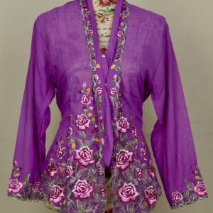 welovekebaya Nyonya Kebaya (L) - With buttons - NKBLPURPLE003