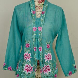 welovekebaya Nyonya Kebaya (XL) - With buttons -NKBXLTURQ004