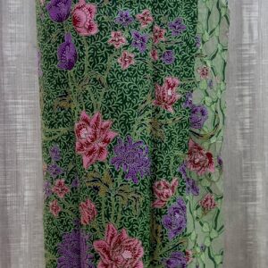 welovekebaya Sarong Skirt With Side Zip (L) - SRLGreen001