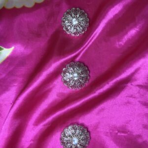welovekebaya Silver Medium Brooch 13 (without chain) - KMBS013