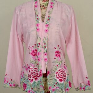 welovekebaya  Nyonya Kebaya (XXL) - with buttons - NKBXXLBPINK001