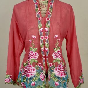 welovekebaya Nyonya Kebaya (XL) - With buttons -NKBXLCRLPINK001
