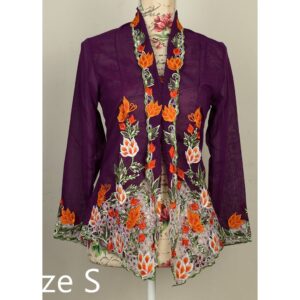 Nyonya Kebaya (S) - no buttons (top only) -NKSPP003
