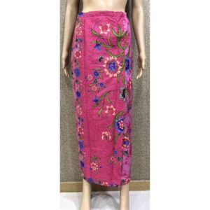 welovekebaya Sarong Skirt With Side Zip (L) - SRLPK008