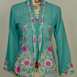 Nyonya Kebaya (S) - with buttons - NKBSTURQ002