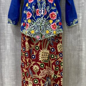 welovekebaya Kid Kebaya Set (6 Years Old) - KBK6yrsblue001