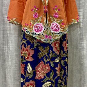 welovekebaya Nyonya Kebaya Set (10 Years Old) - KBK10ORG001